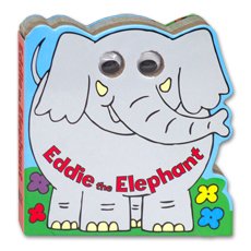 Eddie the Elephant Moving Eyes Board Book