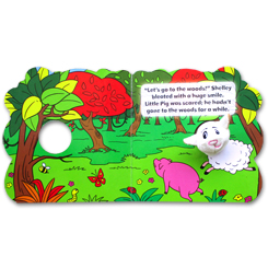 Shelley the Sheep - Wiggly Finger Puppet Board Book