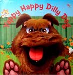 Hand Puppet Story Board Book YAPPY HAPPY DILLY DOG