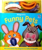 Magnetic Funny Pets Book - mix & match the magnets to make funny pets!