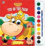 Barnyard Friends Painting Adventures - Poster Paint Story Book