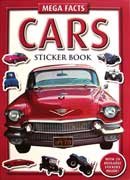 Sticker Book MEGA FACTS CARS with 20 Reusable Stickers Inside!