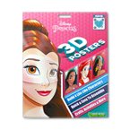 Disney Princess 3D Posters (Scan the QR code to see how to create your own wall art!) 
