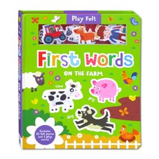 Play Felt First Words On the Farm (Contains 25 Felt Pieces and 5 Play Scenes)