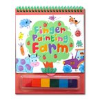 Finger Painting Farm with 6 colourful ink pads