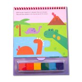 Finger Painting Fun with 6 colourful ink pads