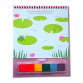 Finger Painting Fun with 6 colourful ink pads