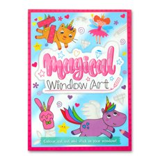 Magical Window Art Book (Colour, Cut Out and Stick in Your Window!)