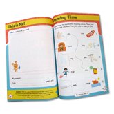 Leap Ahead Bumper Workbook English and Maths over 120 pages of fun activities and Stickers (Age 3+ Years Preschool)