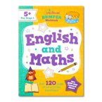 Leap Ahead Bumper Workbook English and Maths over 120 pages of fun activities and Stickers (Age 5+ Years Key Stage 1)