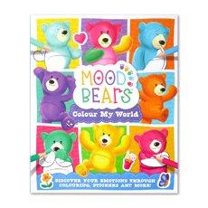 Mood Bears Colour My World - Discover your EMOTIONS through colouring, stickers and more!