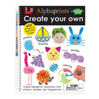 Priddy Books Alphaprints Create Your Own With 400 Sticker & Multicolor Crayon