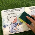 Buku Bantal Bayi Ajaib Berubah Warna - Ayo Wudhu!