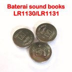 Button Cell Battery LR1130 (3 batteries) (baterai untuk sound books)	
