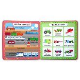 My first Dictionary Things That Go Board Book with 100 First Vehicles and Fun Pictures