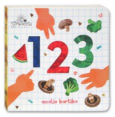 123 Board Book (Mengenal Angka, Warna sambil Belajar Adab Makan & Bersyukur)