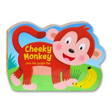 Cheeky Monkey Animals Story Board Books