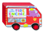 The Speedy Fire Engine Pull-Back Car EVA Foam Books