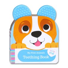 Little Me My First Animals Teething Board Book