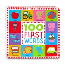 100 First Words Board Book (Big Version)