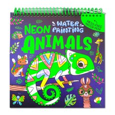 Neon Animals - Water Pinting mess free water pen!