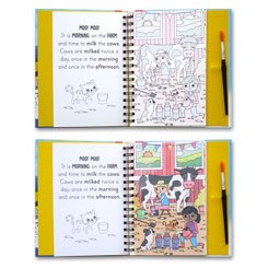 Moo and Baa Farm Magic Water Colouring (Magical Pictures to Paint Again and Again. Just Add Water!)
