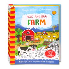 Moo and Baa Farm Magic Water Colouring (Magical Pictures to Paint Again and Again. Just Add Water!)