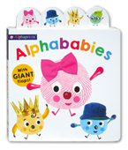 Priddy Books Alphababies Board Book with Giant Flaps