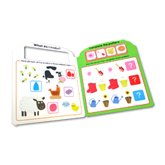Priddy Learning My First Farm Board Book With Reusable Play Pieces