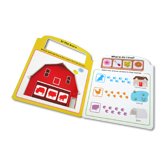 Priddy Learning My First Farm Board Book With Reusable Play Pieces