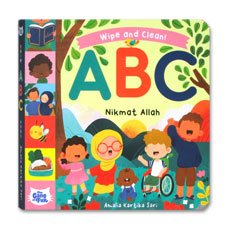 ABC Nikmat Allah Wipe and Clean! Board Book