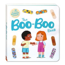 The Boo-Boo Book with 36 Reausable Bandage Stickers