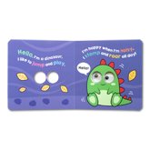 Hello Dinosaur! (Shake Roll & Giggle!) Board Book with Googly Moving Eyes