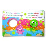 Fart & Roar Stinkosaur! Squish! Squash! Squeak! Board Book with Squishable Silicone Dino