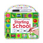 Let's Learn Activities Starting School Board Book (includes wipe-clean pen) (Ages 3+)