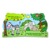 Zoe the Zebra Moving Eyes Board Book