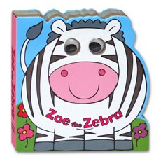 Zoe the Zebra Moving Eyes Board Book