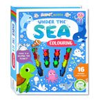 Colour Mania - UNDER THE SEA Colouring with 16 Stackable Ocean Crayons!