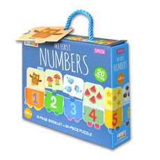 My First Numbers 20-piece Puzzle + Board Book