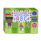Let's Learn Wipe clean ABC Includes Wipe Clean Pen!