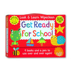 Look & Learn Wipe clean - Get Ready For School Includes Wipe Clean Pen!
