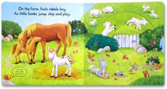 Busy Baby Animals - Push Pull Slide Board Book 