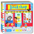 Busy Bookshop - Push Pull Slide Board Book