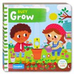 Busy Grow - Push Pull Slide Board Book