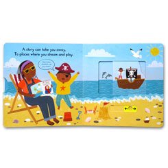 Busy Storytime - Push Pull Slide Board Book