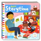 Busy Storytime - Push Pull Slide Board Book