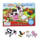 My Mini Busy Book Farmyard Friends Fun on The Farm! includes 4 Figurines, a Playboard and a Board Book!