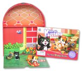 My Mini Busy Book Adorable Kittens includes 4 Figurines, a Playboard and a Board Book!