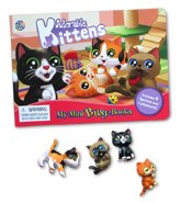 My Mini Busy Book Adorable Kittens includes 4 Figurines, a Playboard and a Board Book!