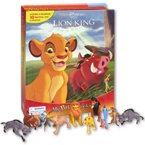 My Busy Book Disney The Lion King includes a Storybook, 10 Disney Figurines and a Giant Playmat